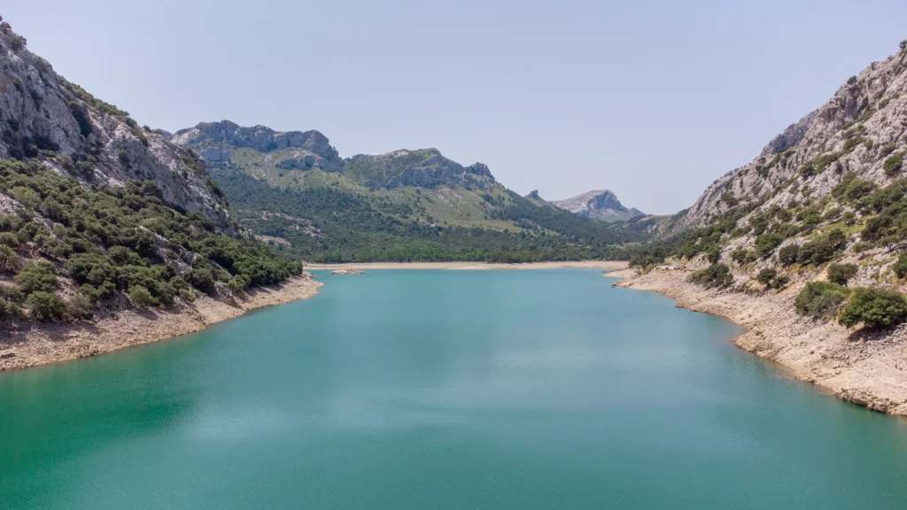 Embalse del Gorg Blau en Mallorca